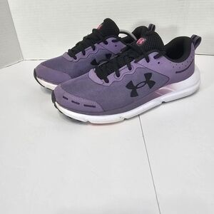 Under Armour Purple & Black Running Shoes